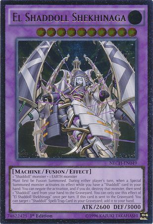Ultimate Rare - El Shaddoll Shekhinaga - NECH-EN049 1st