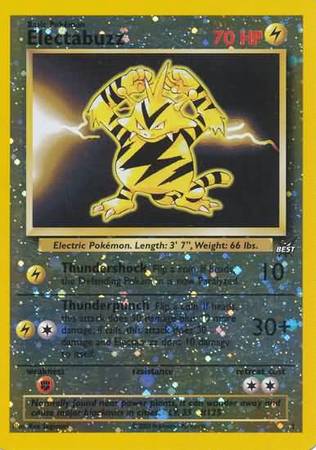 Holographic Electabuzz Can T Find Anything Similar The Pokecommunity Forums